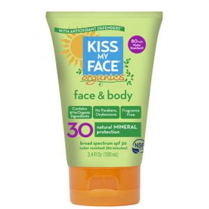 Kem chong nang Kiss my face Organics Kids SPF 30