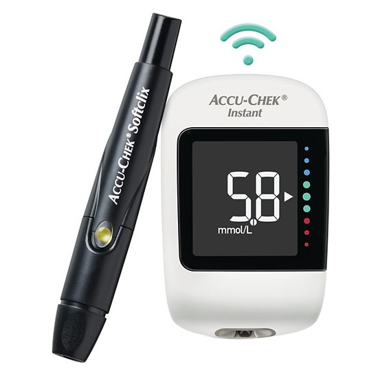 máy đo đường huyết Accu Chek