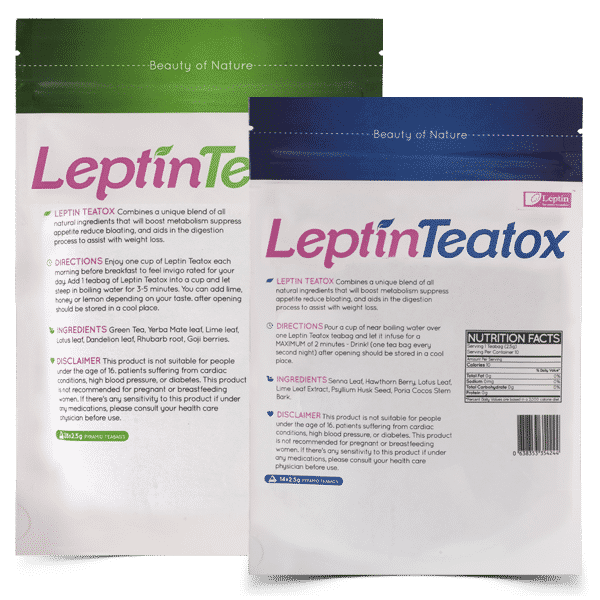 trà giảm cân leptin teatox
