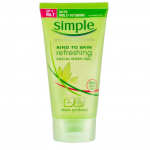 review simple kind to skin refreshing facial wash gel