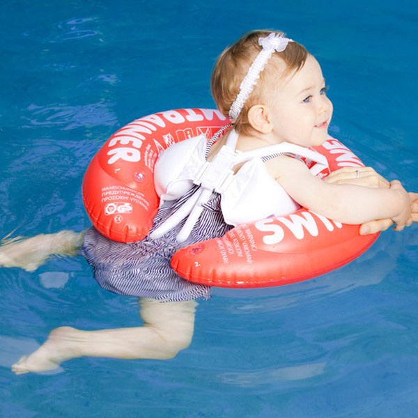 Sử dụng nhiều để bảo vệ an toàn cho trẻ, thời gian đầu tập bơi