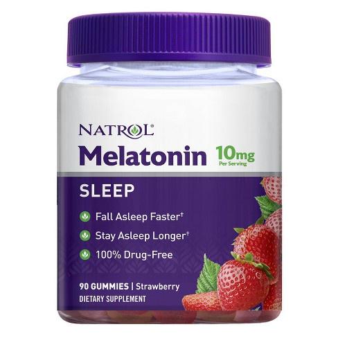 Công dụng của kẹo ngủ Natrol Gummies Melatonin